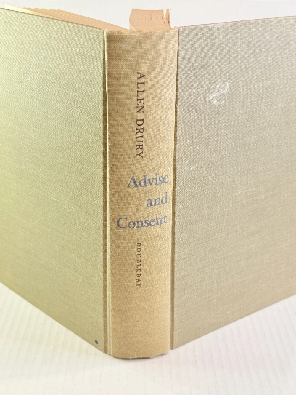 1959 Allen Drury Advise and Consent Hardcover Doubleday Political Classic Novel